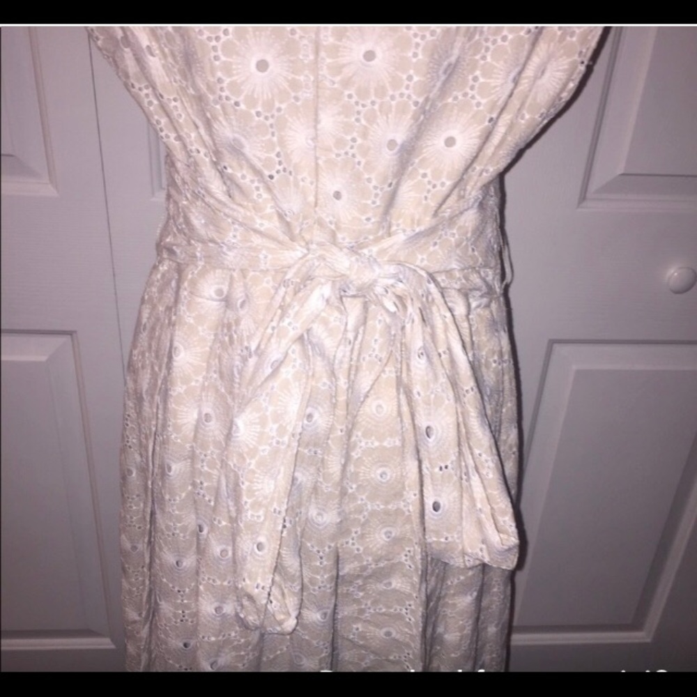 Eyelet Lace Dainty Dress - Picture 2 of 2